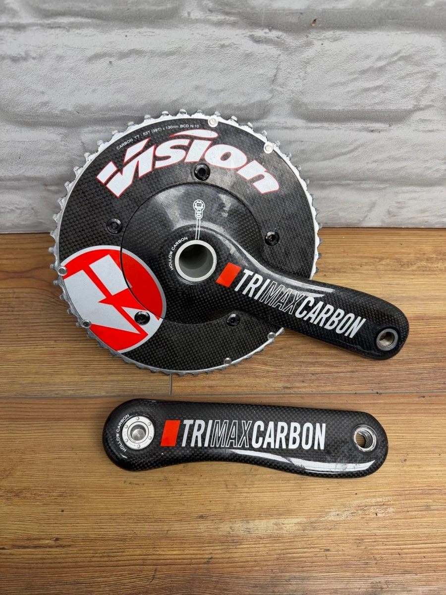 Vision Carbon Crankset-With Chainrings | eBay