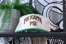 VINTAGE PHI KAPPA PSI FITTED HAT PROLINE 7 1/4 RARE MADE IN USA FRATERNITY