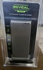 Reveal Tactacam Lithium Cartridge, Long Life Rechargeable Battery, BAT-LBC-R New