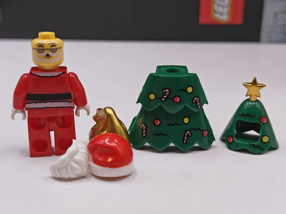 NEW Santa Claus + Christmas Tree Costume Custom Lego Minifigure - Image 4 of 4