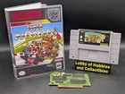 Super Mario Kart ( Super Nintendo SNES ) VG Sticker - New 20yr Battery - Case