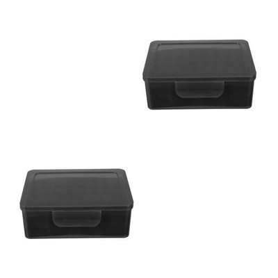 2 Pieces Batterie Aufbewahrungsbox Aa Batteriehalter-Organizer Aaa