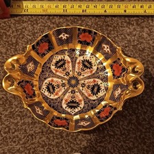 Royal Crown Derby Imari  1128 - Solid Gold Band Duchess Tray/Bowl - 1st Quality