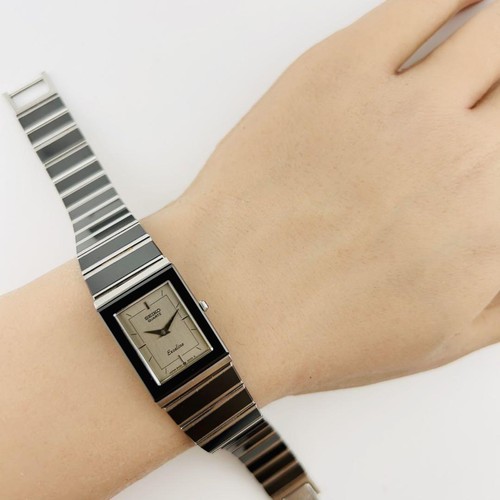2957 SEIKO EXCELINE Women's Watch Silver Seiko,11674 - Picture 4 of 10