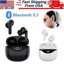Bluetooth 5.3 Wireless Earbuds Headphones Outdoor Sport Smart Touch Headset