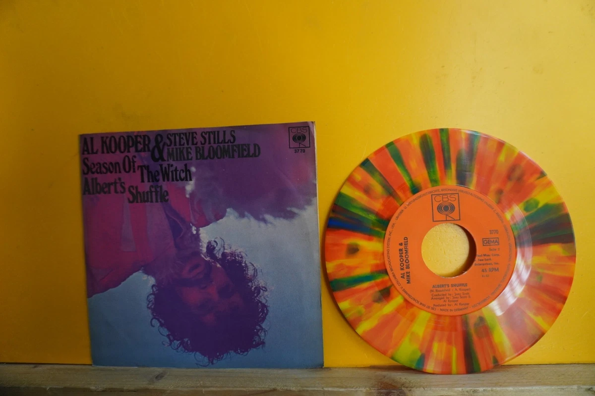 AL KOOPER / MIKE BLOOMFIELD - Season of the Witch 7" COLOURED VINYL 1968 CBS NM