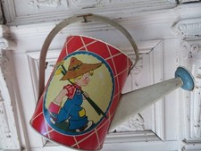 FABULOUS Vintage CHILD'S TOY Metal WATERING CAN Water Ohio Art Boy Girl Garden
