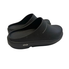 OOFOS OOcloog Black Recovery Clogs OOfoam Comfort Unisex M6 W8 EU39