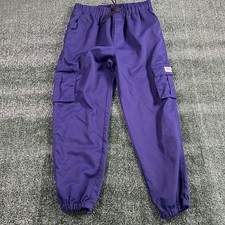 Men  s blue Cargo Jogger Pants size large