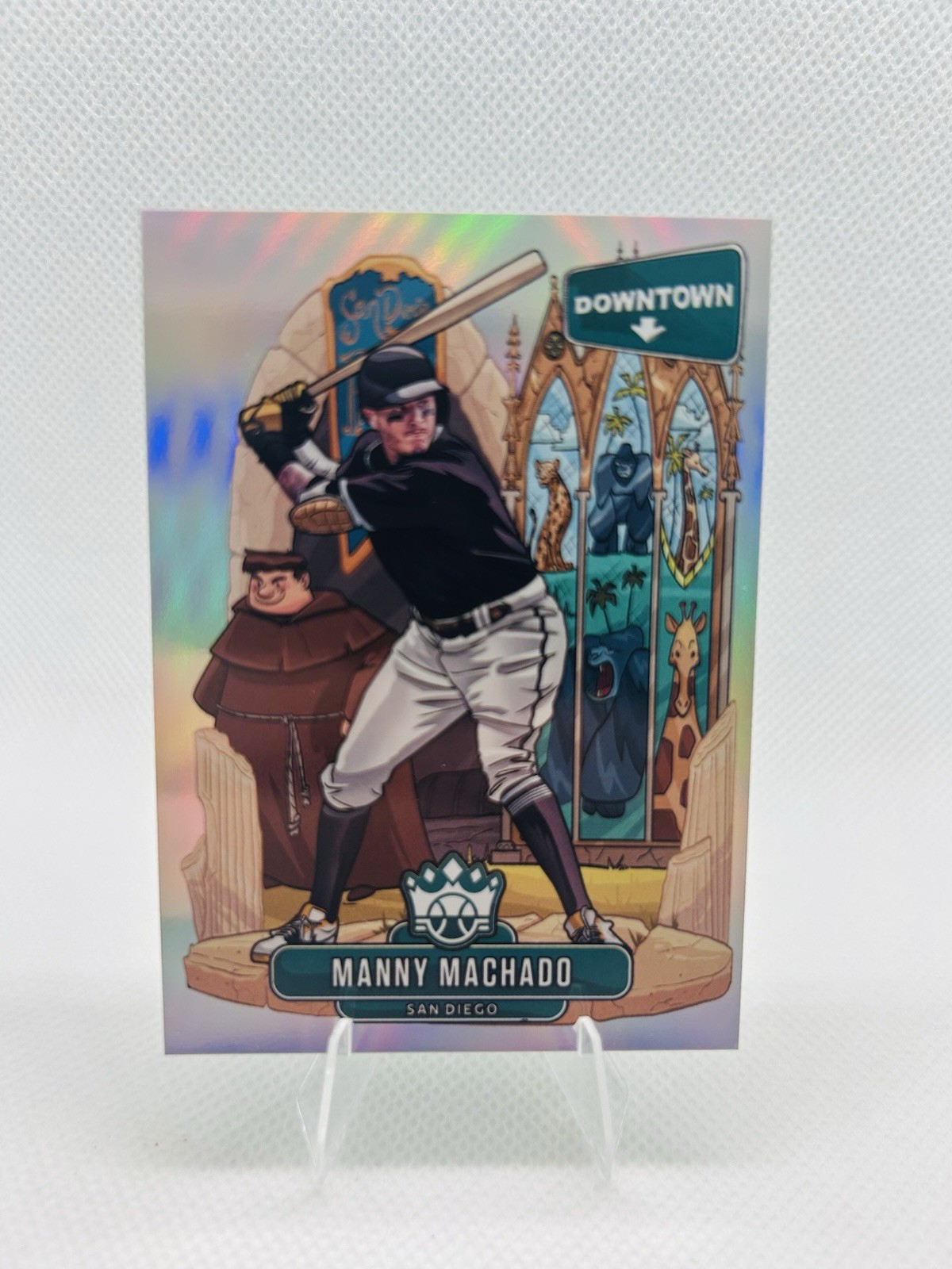 2021 Panini Diamond Kings Downtown Manny Machado San Diego Padres #D-11