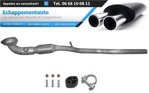Tube collecteur échappement Chevrolet Spark 1.0 dès 2010 pour entretien et réparation
