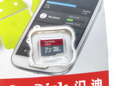 Original SanDisk 16GB MicroSD SDXC Class 10 Ultra TF Memory Card Fast Speed