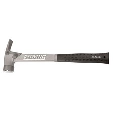 Estwing EALBKM AL-PRO Milled Face Hammer, 14oz/392g