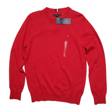 NWT 79.50 Tommy Hilfiger Men's Size S Crew Neck Pull-Over Sweater