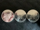 Lot Of 3 - 1/2 oz Silver Round - Sunshine Mint