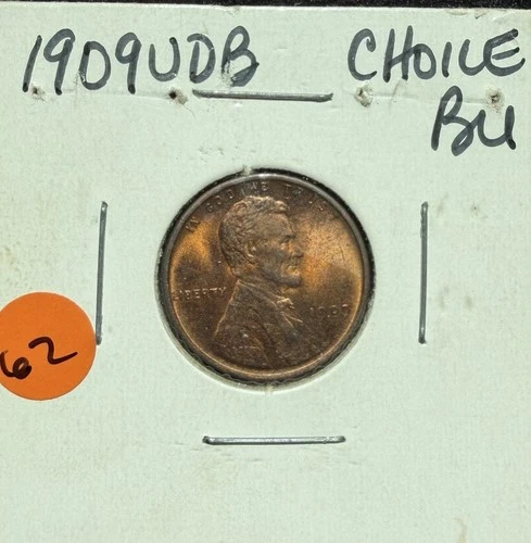 1909-S VDB Lincoln Wheat Cent Penny Choice BU