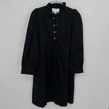 Pomander Place by Tuckernuck Black Claiborne Mini Shift Dress size L NWT