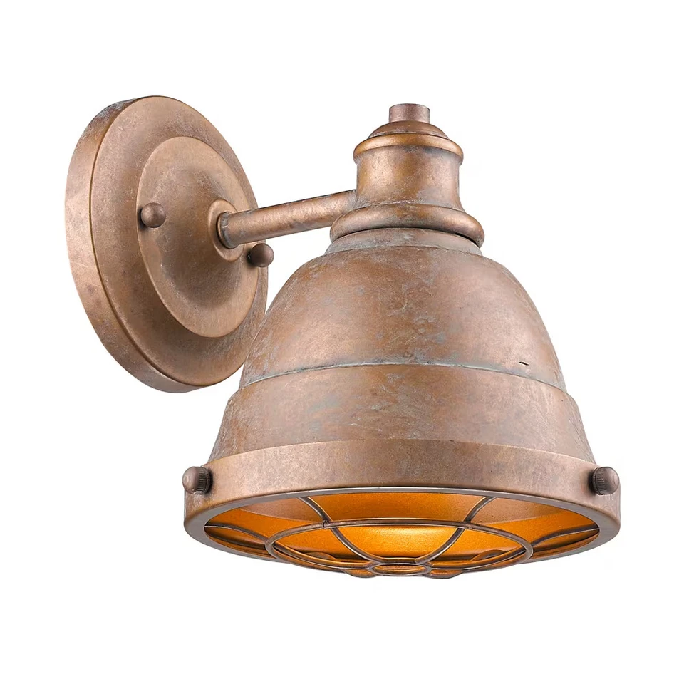 Golden Bartlett 7" Bathroom Vanity Light in Copper Patina - Image 3 of 3