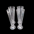 Waterford Pilsner Set of 4 Beer Glasses Vintage Pattern Marquis 2 have tags SEE