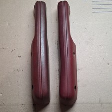 84-88 Ford Ranger Bronco Ii Red Door Panel Arm Rest Armrest Handle Pair Used Oem