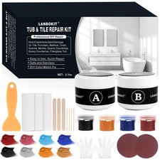 Tile and Fiberglass Tub Repair Kit for Shower Bath Surface Fix Multi Color