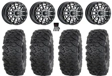 ITP SD10 Bdlk 15x6.5 Wheels GM 33" Roctane T4 Tires Can-Am Maverick R