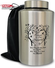 220 Lbs Large Urns for Adult Male Female Ashes, Decorative Funeral Cremation Kee