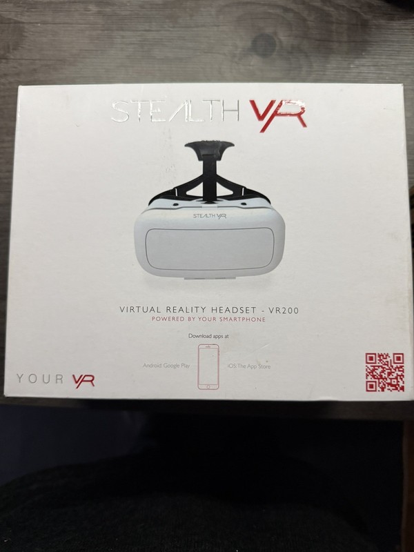 Stealth VR Headset In Box VR200 White Ex-Display