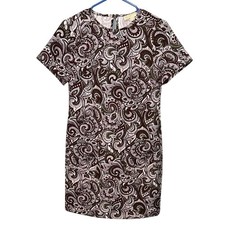 Michael Kors XS Paisley Print Short Sleeve Casual Dress