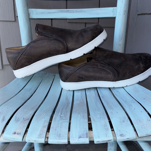 Stahlkappe Red Wing Cross Lite Slipper Stahlkappe Schuh Braun Leder Herren 11 - Bild 4 von 21