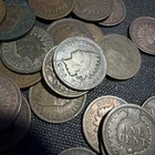 Indian Head Penny Roll of 50 1880-1909 All Dates Readable Good Coins