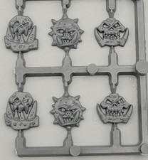 Warhammer Tabletop BITZ BITS : 6x ORK EMBLEM ...