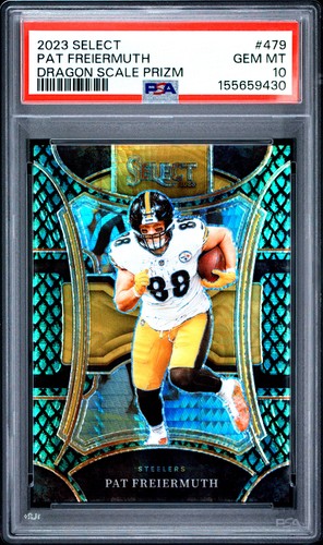2023 PANINI SELECT DRAGON SCALE PRIZM #479 PAT FREIERMUTH 50/70 PSA 10