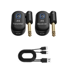 2.4GHz Wireless System for Electric Guitar Bass Violin Receiver Transmitter