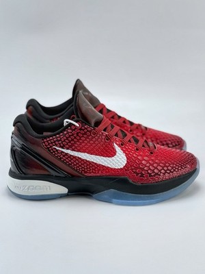 New NK Zoom KOBE 6 Protro ''All-Star'' Black Red  Mens Athletic Shoes Authentic