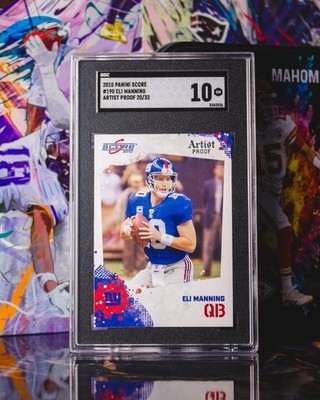 SGC 10 2010 Panini Score #190 Eli Manning Artist Proof /32