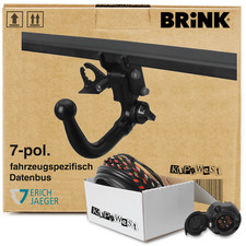 Für Opel Zafira Life 19- K0 Brink Anhängerkupplung abnehmbar & 7poliger E-Satz