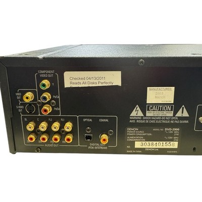 Denon DVD-2900 DVD Player for sale online | eBay
