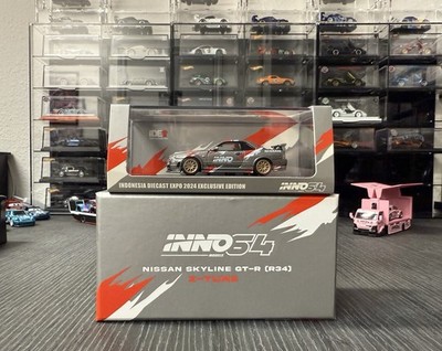 INNO64 Nissan Skyline GT-R R34 Z-Tune 2024 IDE Exclusive 1:64