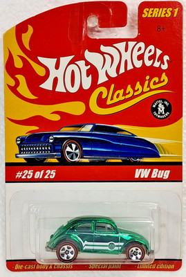 HOT WHEELS CLASSICS  VW  BUG   Series 1 CARD #25 of 25