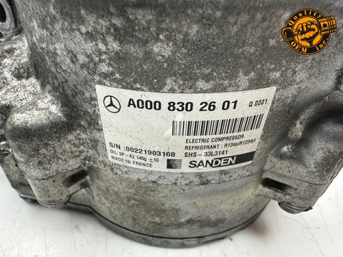 2020-2021 MERCEDES AMG GT CLS E GLE GLS - AC AIR CONDITIONING COMPRESSOR OEM 45k - Picture 2 of 12
