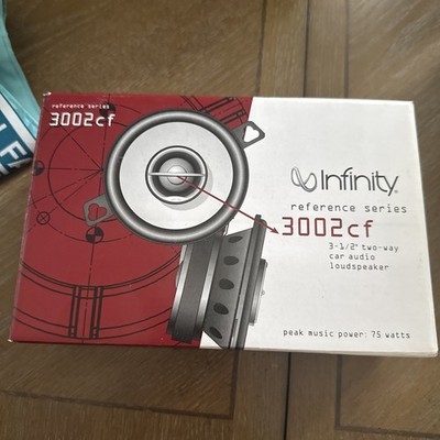 Infinity Reference Series 3002cf 3-1/2  Two-Way car audio loudspeaker NOS 