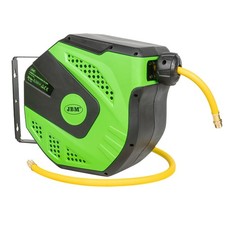 AVVOLGITUBO ARIA COMPRESSA TUBO 12+1m ATTACCO RAPIDO 3/8" 20bar DA PARETE JBM