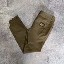 Dolce & Gabbana Women’s Brown Pants Logo Patch Made in Italy Size IT 46