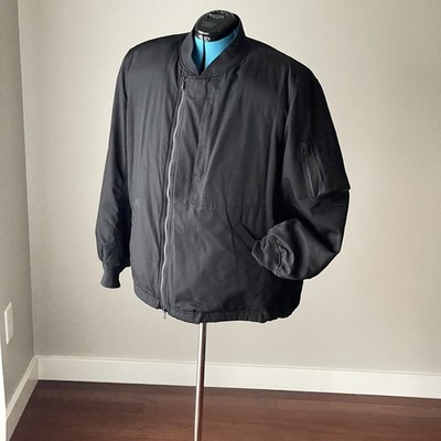 $550 Y-3 Yohji Yamamoto adidas Utility Bomber Jacket HY1276 Black Techwear XL
