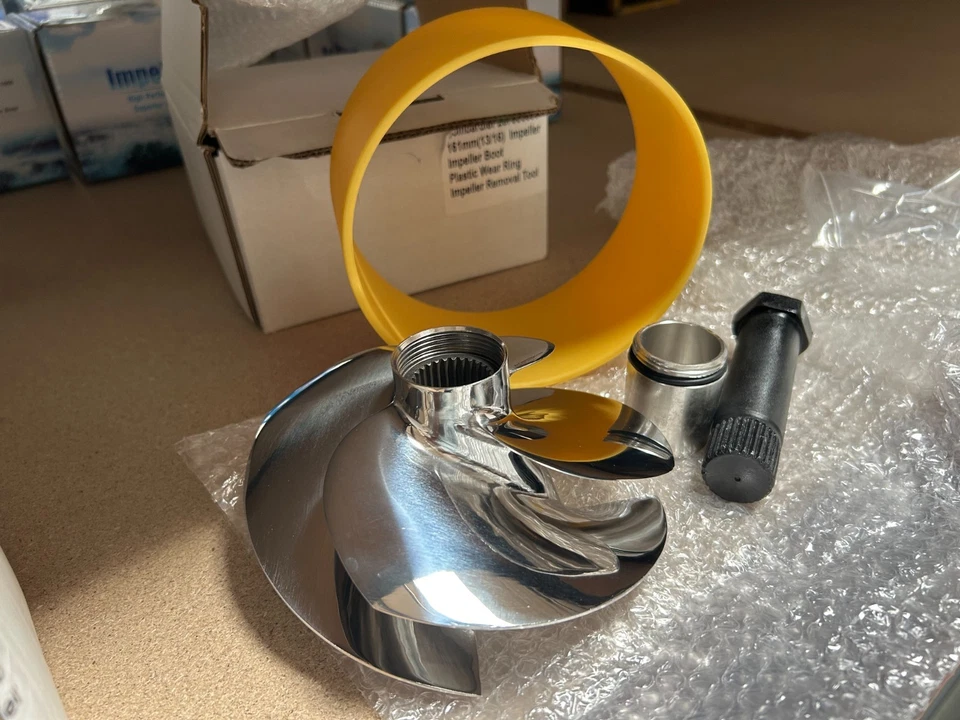 Impeller FOR SOLAS SX4-CD-13/16 + Wear Ring Sea Doo RXT RXP-X 300 GTX-230 161mm - Image 2 of 4