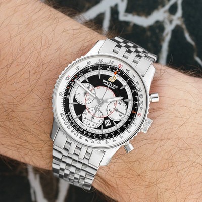 Breitling Navitimer Montbrillant - Ref. A41370 - 38mm Stainless Steel