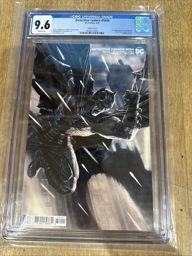 2021 “Detective Comics” #1034 Lee Bermejo CGC 9.6 Graded 1st Sarah Worth Etc