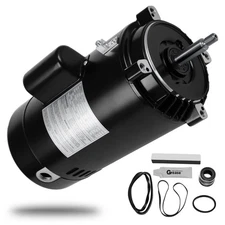 UST1202 2 HP Swimming Pool Pump Motor and Seal Kit Compatible with Hayward Su...