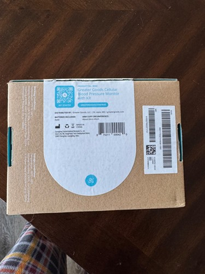 #ad #ad Greater Goods Omada Cellular Blood Pressure Monitor Open Box Unused Complete Kit $23.79